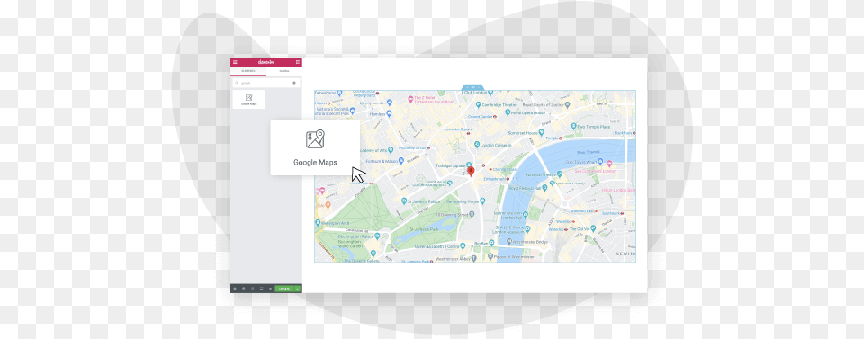 Google Maps Widget Embed Transparent, White Board, Electronics Free Png