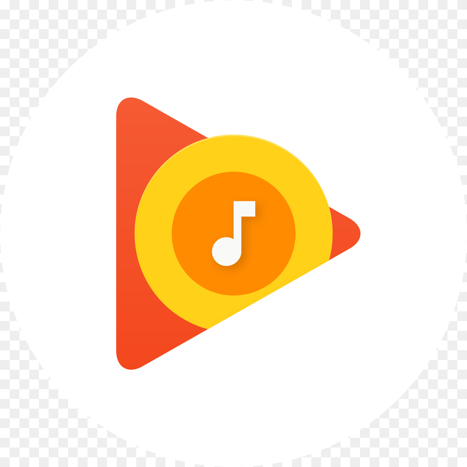 Google Music Logo Picture Logo Google Play Music, Disk, Text Free Png