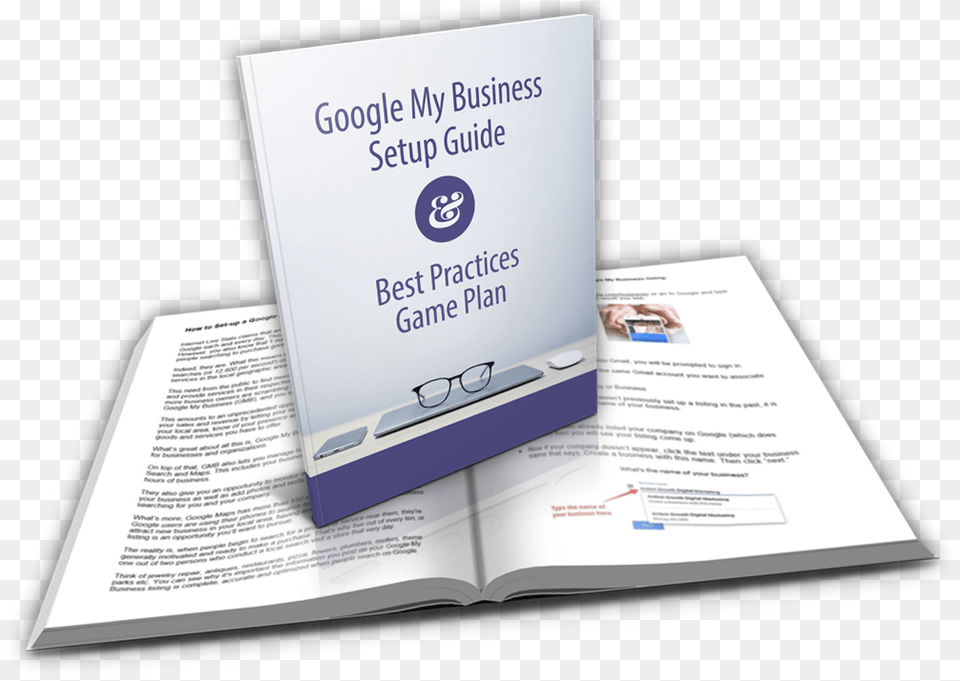 Google My Business Set Up Guide Flyer, Advertisement, Poster, Page, Text Png