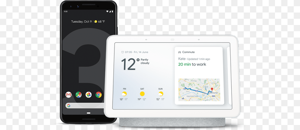 Google Nest Hub, Electronics, Mobile Phone, Phone Free Png Download