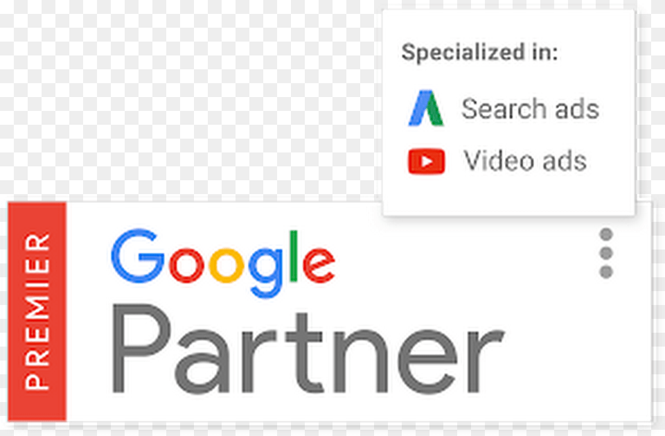 Google Partner Logo Vector, Text Free Png Download