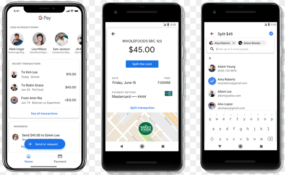 Google Pay Rolls Out Peer Google Pay App, Electronics, Mobile Phone, Phone, Person Free Transparent Png