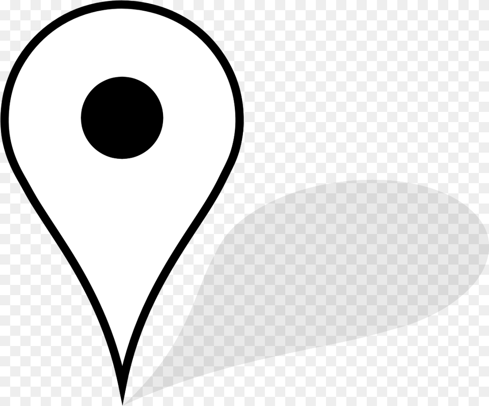 Google Pin White Map Pin Png Image