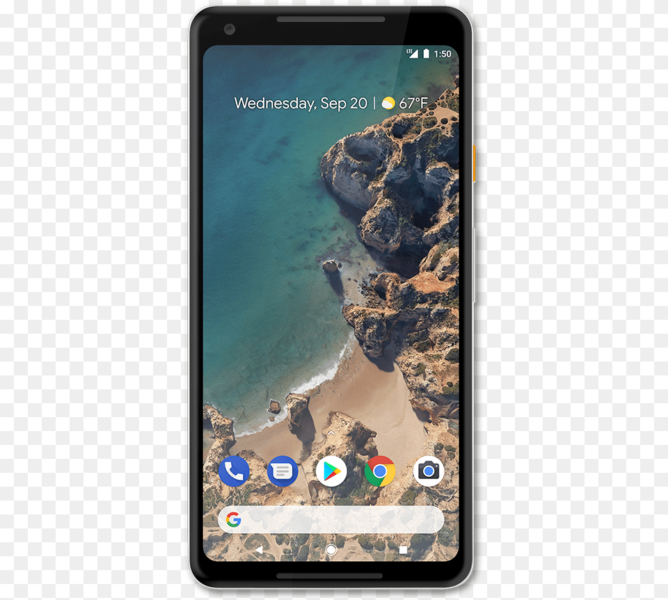 Google Pixel 2 Xl On Android Oreo Google Pixel 2 Interface, Nature, Outdoors, Sea, Land Png Image