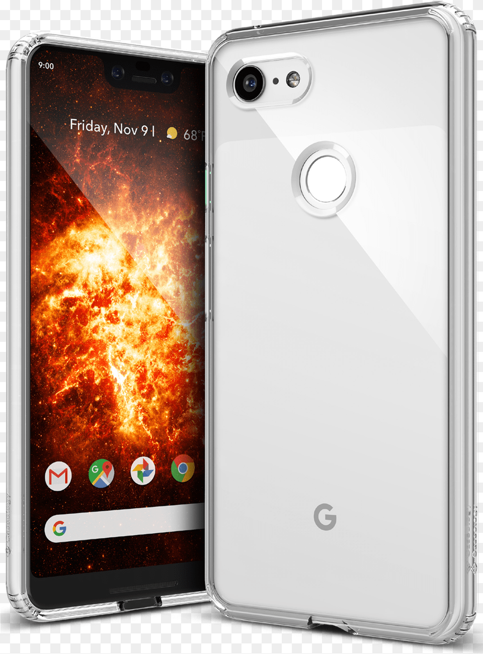 Google Pixel 3 Xl Waterfall Clear B07h78r1mn Google Pixel 3 Case, Electronics, Mobile Phone, Phone Png Image