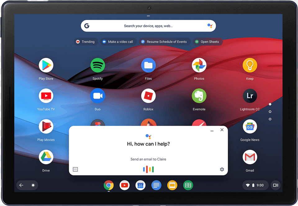 Google Pixel Slate, Computer, Electronics, Tablet Computer Png Image