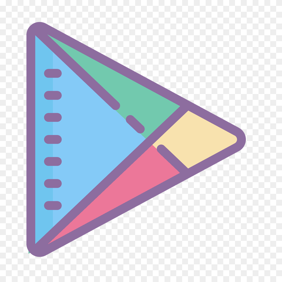 Google Play, Triangle, Weapon Free Png Download