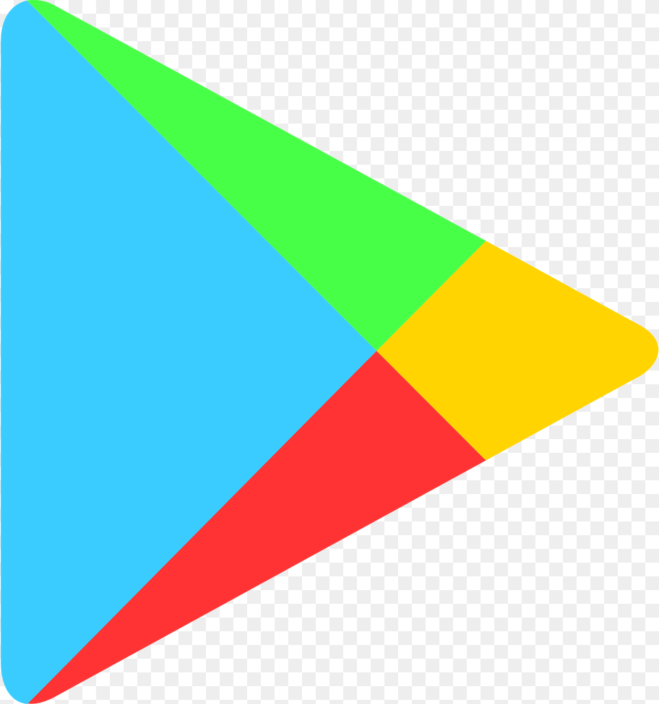 Google Play Arrow Logo Logo Google Play, Triangle Png