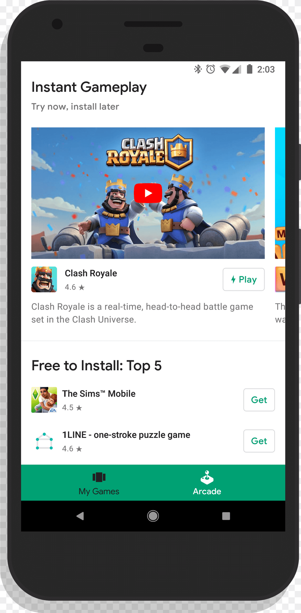 Google Play Clash Royale App, Electronics, Phone, Mobile Phone, Person Free Png