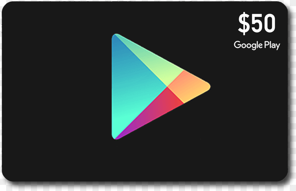 Google Play Gift Card Icon, Triangle Free Png Download