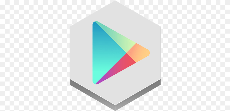 Google Play Icon Custom Google Play Icon, Triangle Free Png