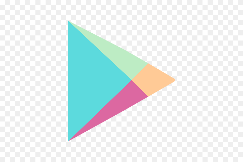 Google Play Icon Logo Template For Triangle Free Png Download