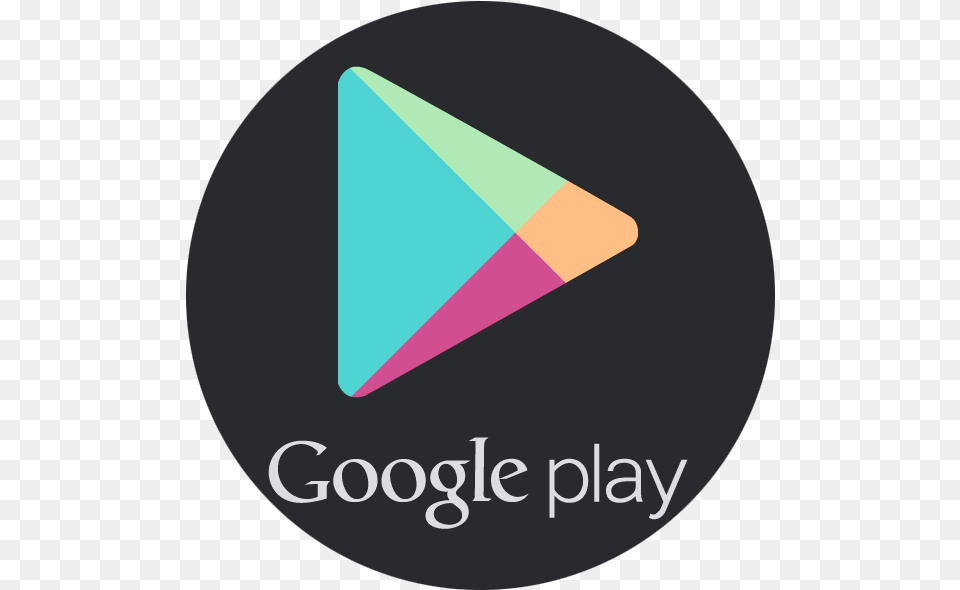 Google Play Logo Picture Google, Triangle, Disk Free Transparent Png