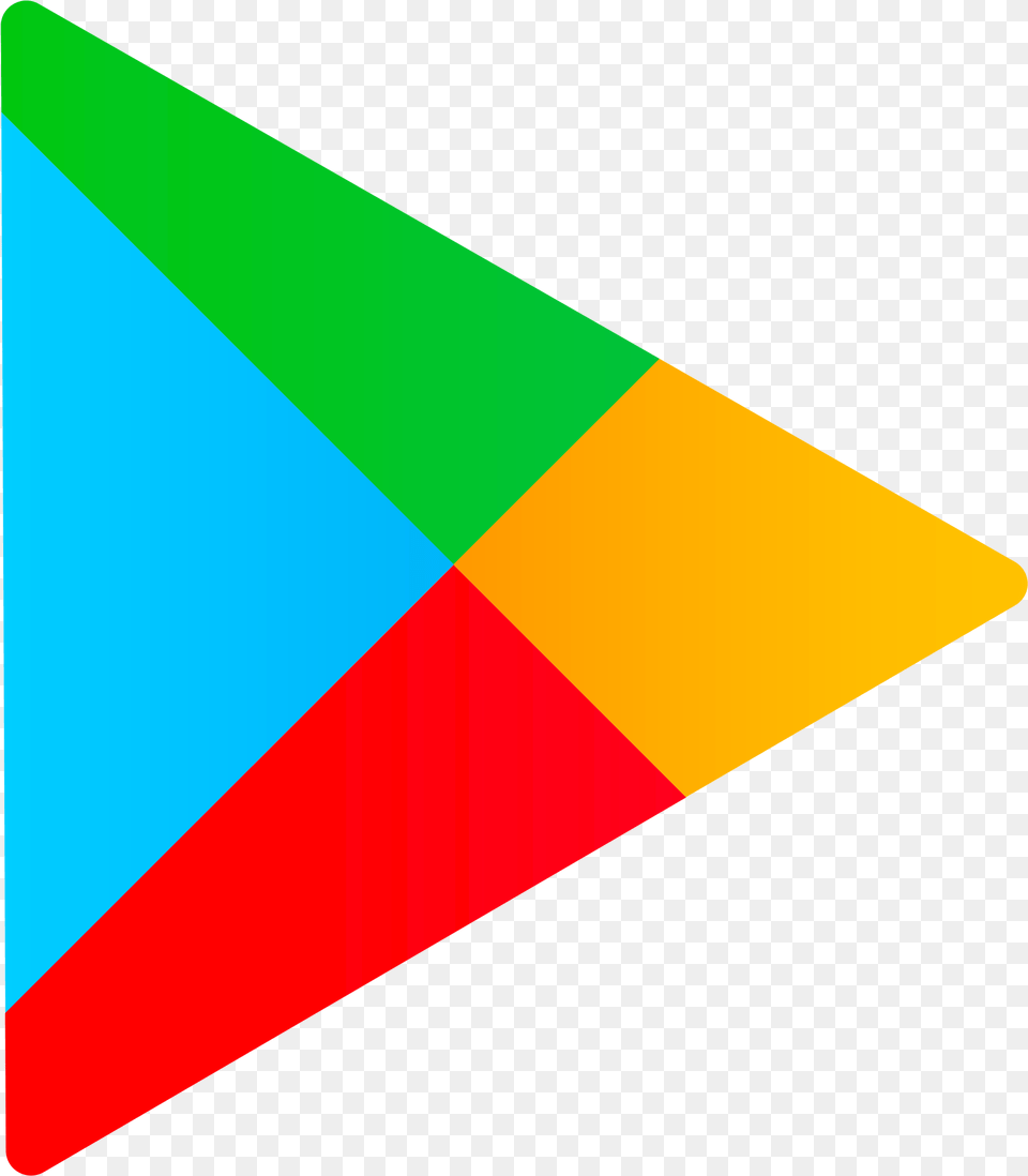 Google Play Logo Symbol History Transparent Play Store Icon, Triangle Png