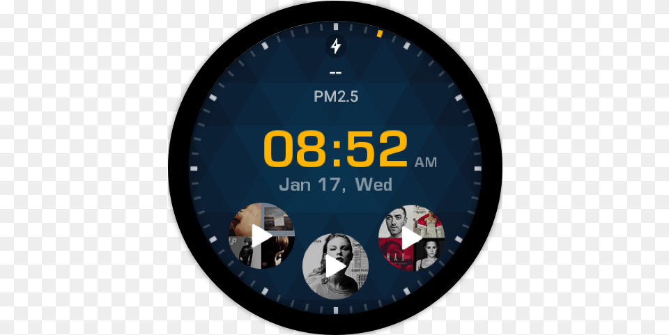 Google Play Music Clock, Adult, Female, Person, Woman Free Png