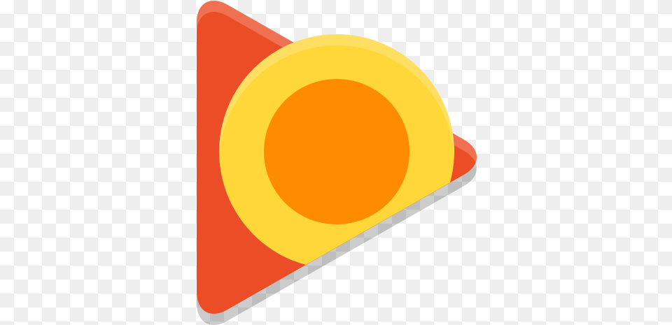 Google Play Music Desktop Player Google Play Music App Logo, Clothing, Hat, Food, Sweets Png Image