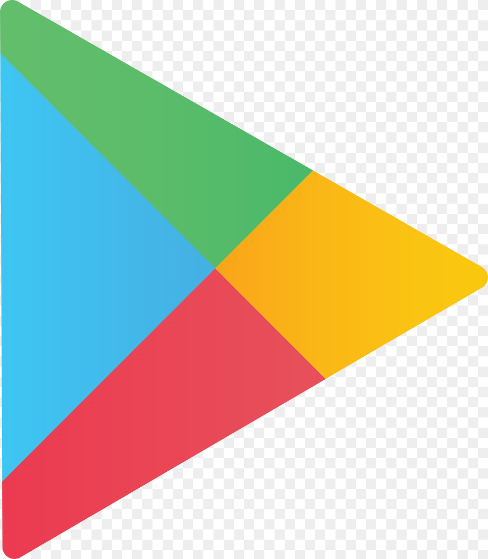 Google Play Play Store Icon Vector, Triangle Free Png Download