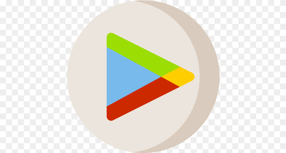 Google Play Vector Icon Circle Play Store Icon, Triangle, Disk Free Png