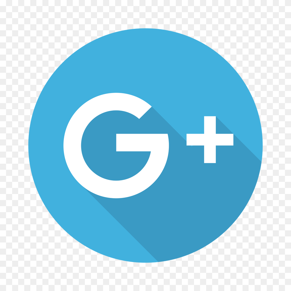 Google Plus Blue, Logo, Disk Free Transparent Png
