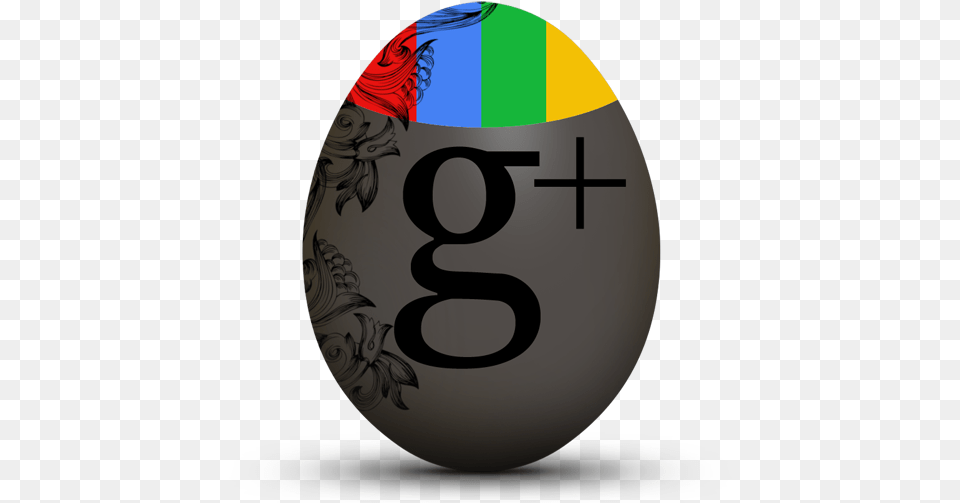 Google Plus Icon Icon, Egg, Food, Easter Egg, Disk Free Transparent Png