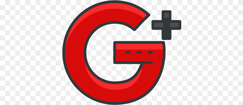 Google Plus Icon Social Media Filled Outline Icons, Symbol, Logo, Disk Png