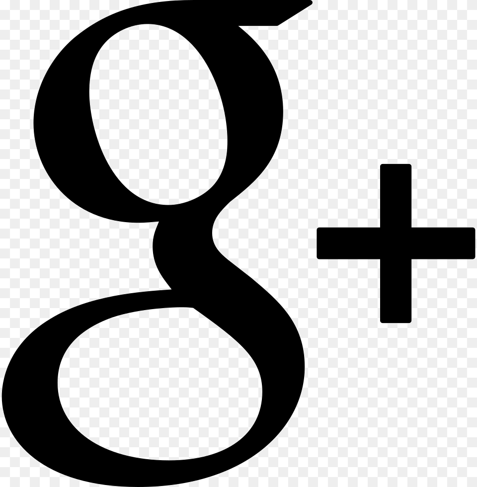 Google Plus Logo Google Plus White, Symbol, Text, Cross, Number Png Image