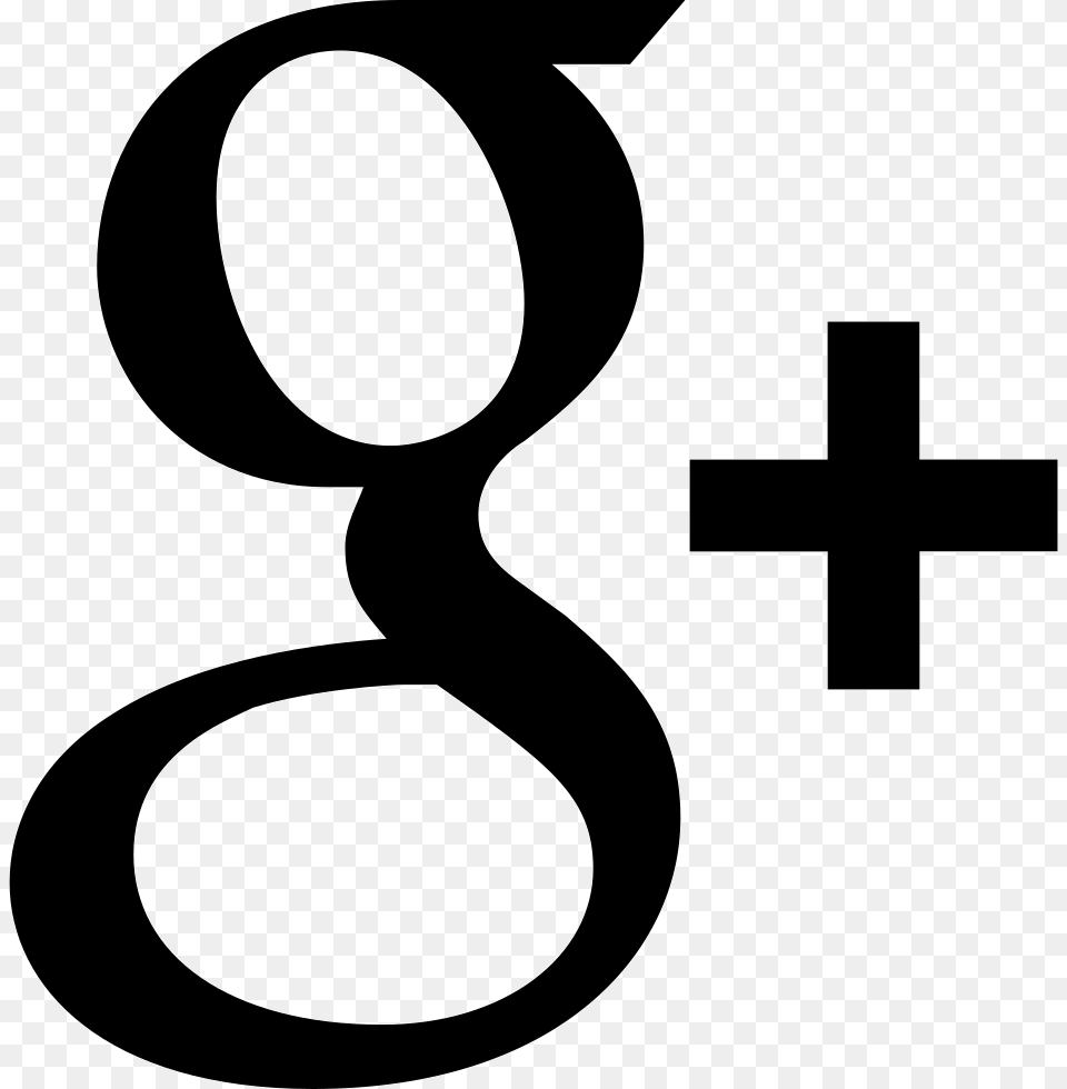 Google Plus Logo Google Plus White Logo, Symbol, Text, Cross, Number Free Transparent Png