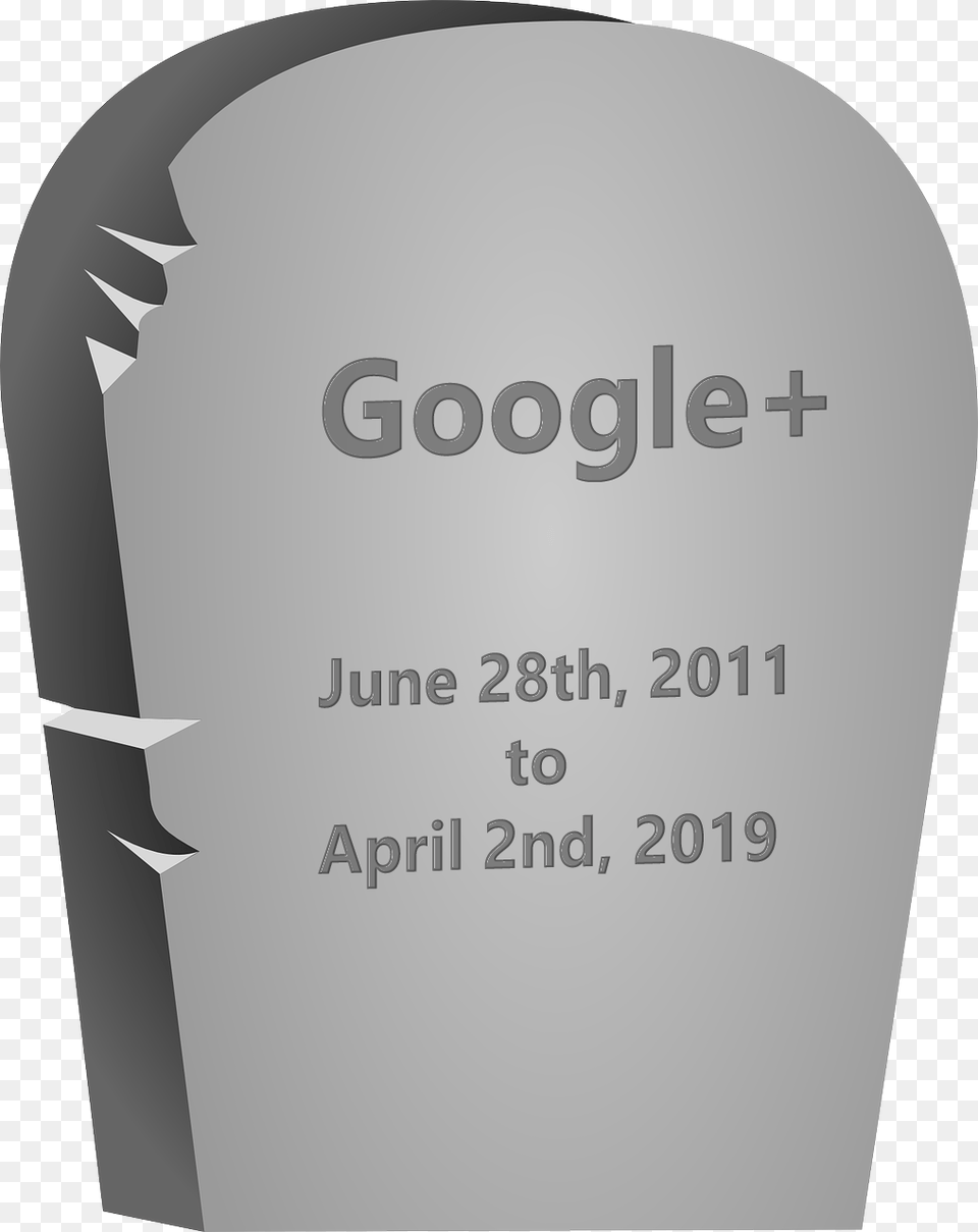 Google Plus Tombstone Gray Windows Xp Logo, Gravestone, Tomb Free Png Download