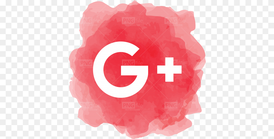 Google Plus Watercolor Social Media Icon Photo 1033 Flat Google Icon, First Aid, Symbol Png