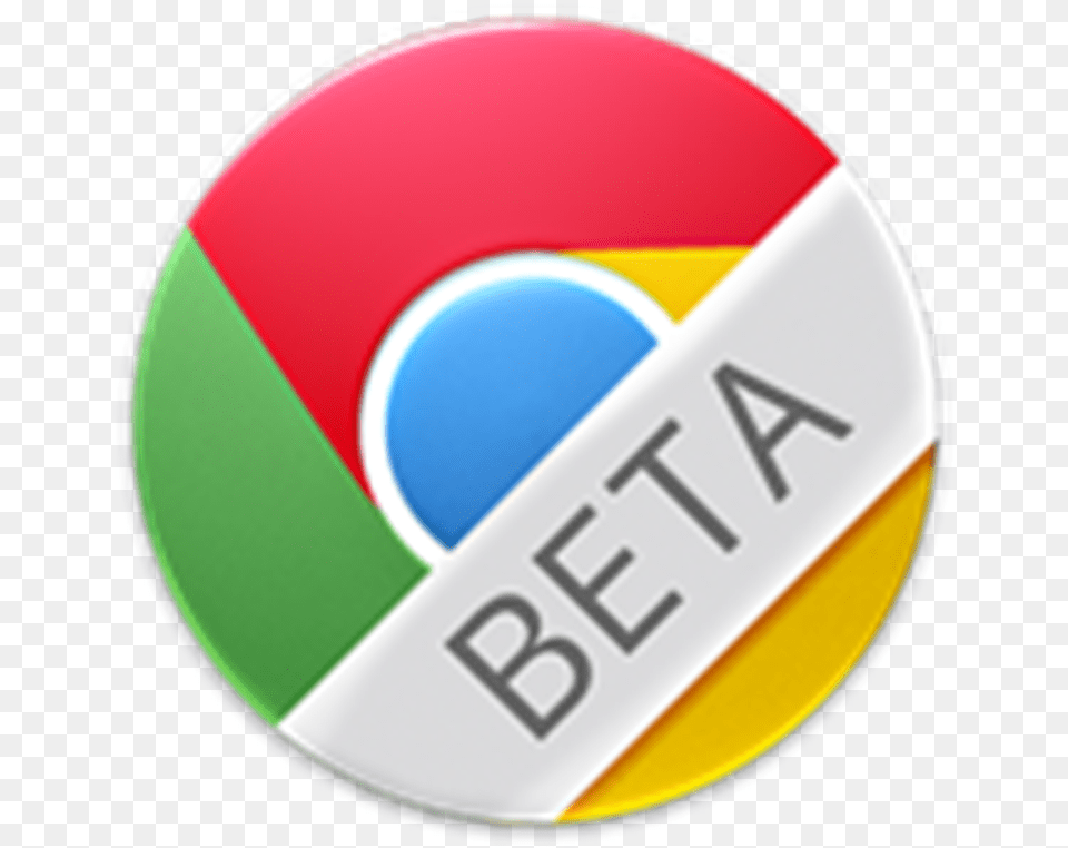 Google Released Chrome Beta For Android Google Chrome Beta, Badge, Logo, Symbol, Tape Free Png Download