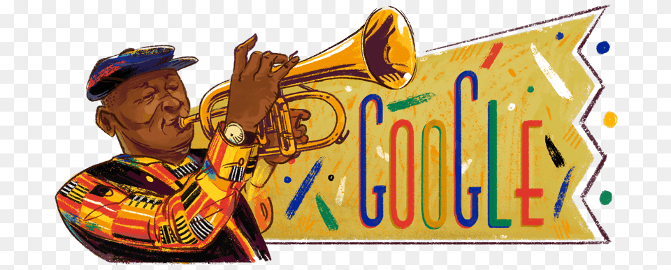 Google S Commemorative Doodle Hugh Masekela Google Doodle, Adult, Person, Woman, Female Free Png Download