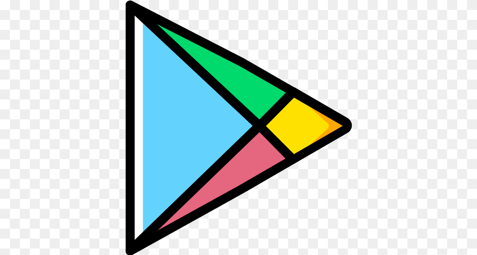 Google Search Engine Vector Svg Icon Vertical, Triangle, Toy, Blade, Dagger Png