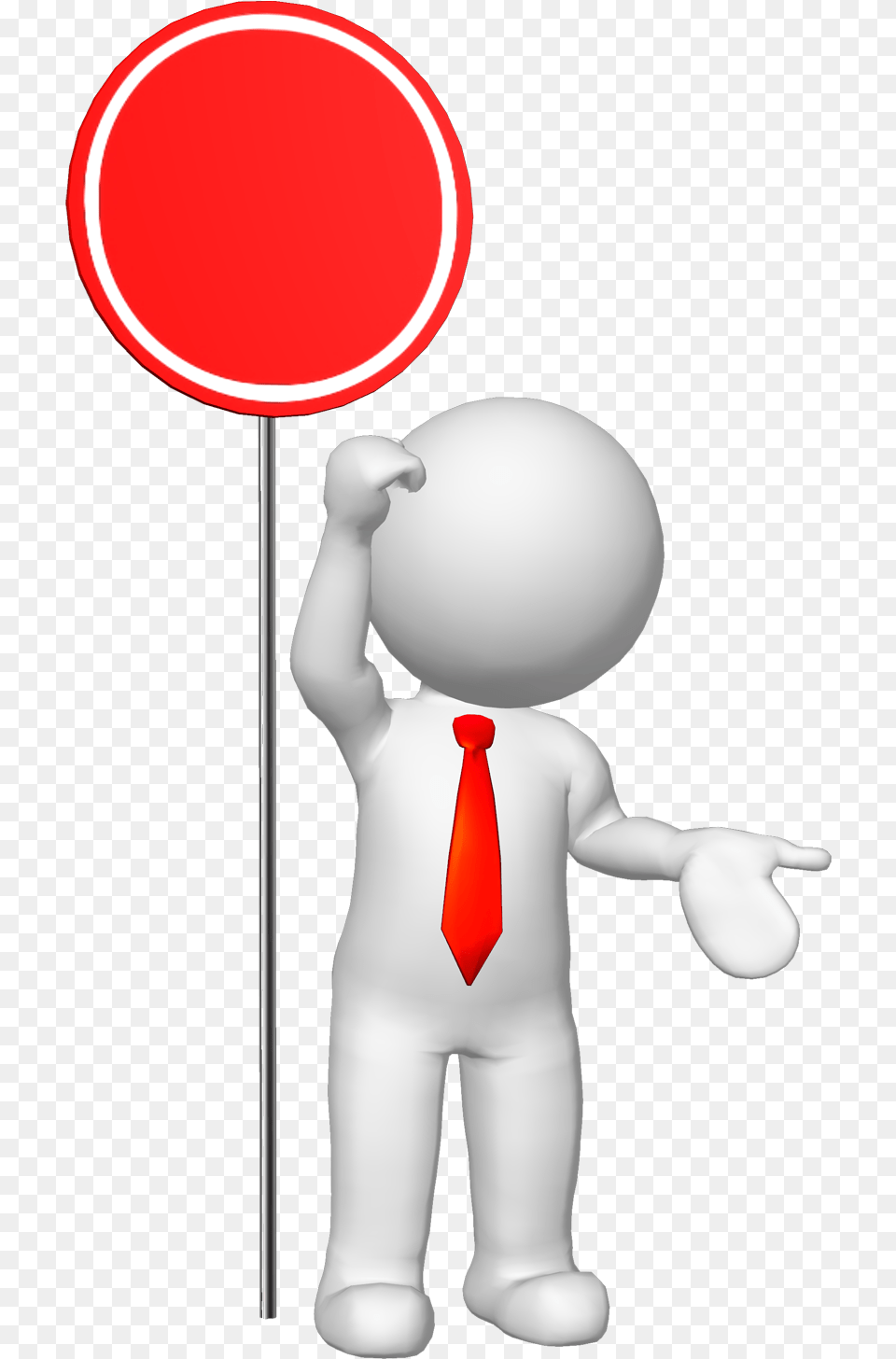 Google Seo Tips Cartoon Man With A Stop Sign, Baby, Person, Symbol, Accessories Png Image