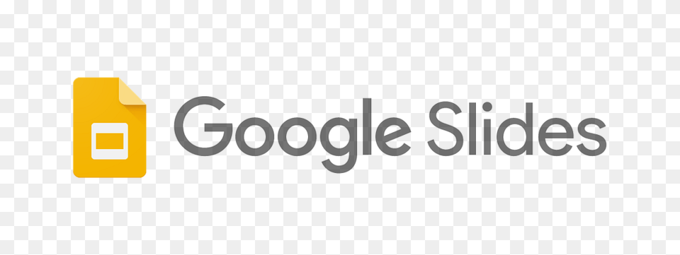 Google Slides Logo Horizontal, Text Free Png