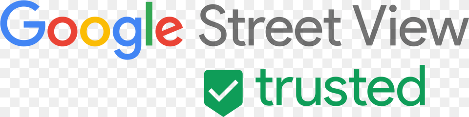 Google Street View Trusted Badge, Logo, Text, Green Free Png