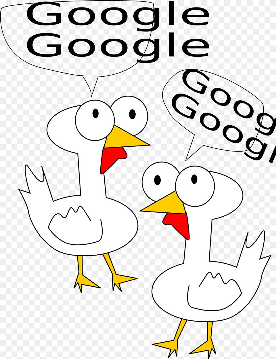 Google Stupid, Animal, Bird, Goose, Waterfowl Png Image