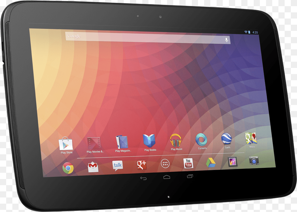 Google The Nexus 10 Could Already Be On Its Way Out Fosmon Crystal Clear Screen Protector Shield For Google, Computer, Electronics, Tablet Computer Free Png Download