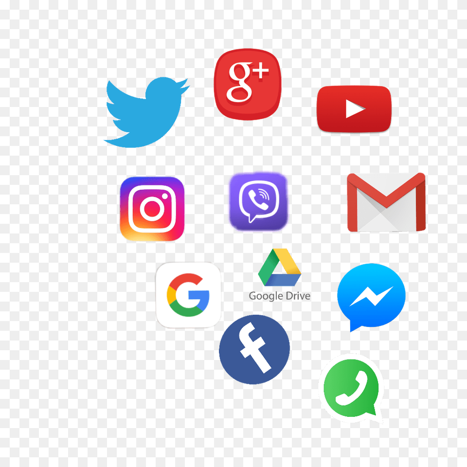 Google Whatsapp Yahoo Gmail Youtube Whatsapp Facebook Messenger, First Aid, Animal, Bird, Text Free Transparent Png