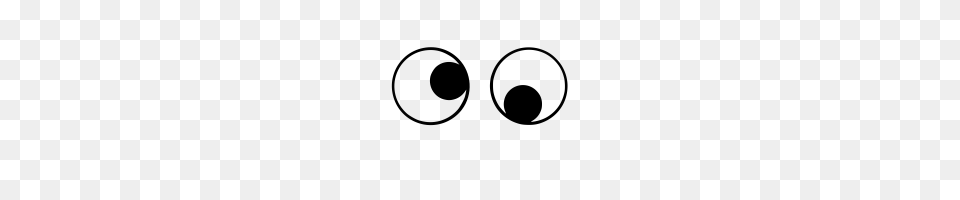 Googly Eyes Icons Noun Project, Gray Free Transparent Png