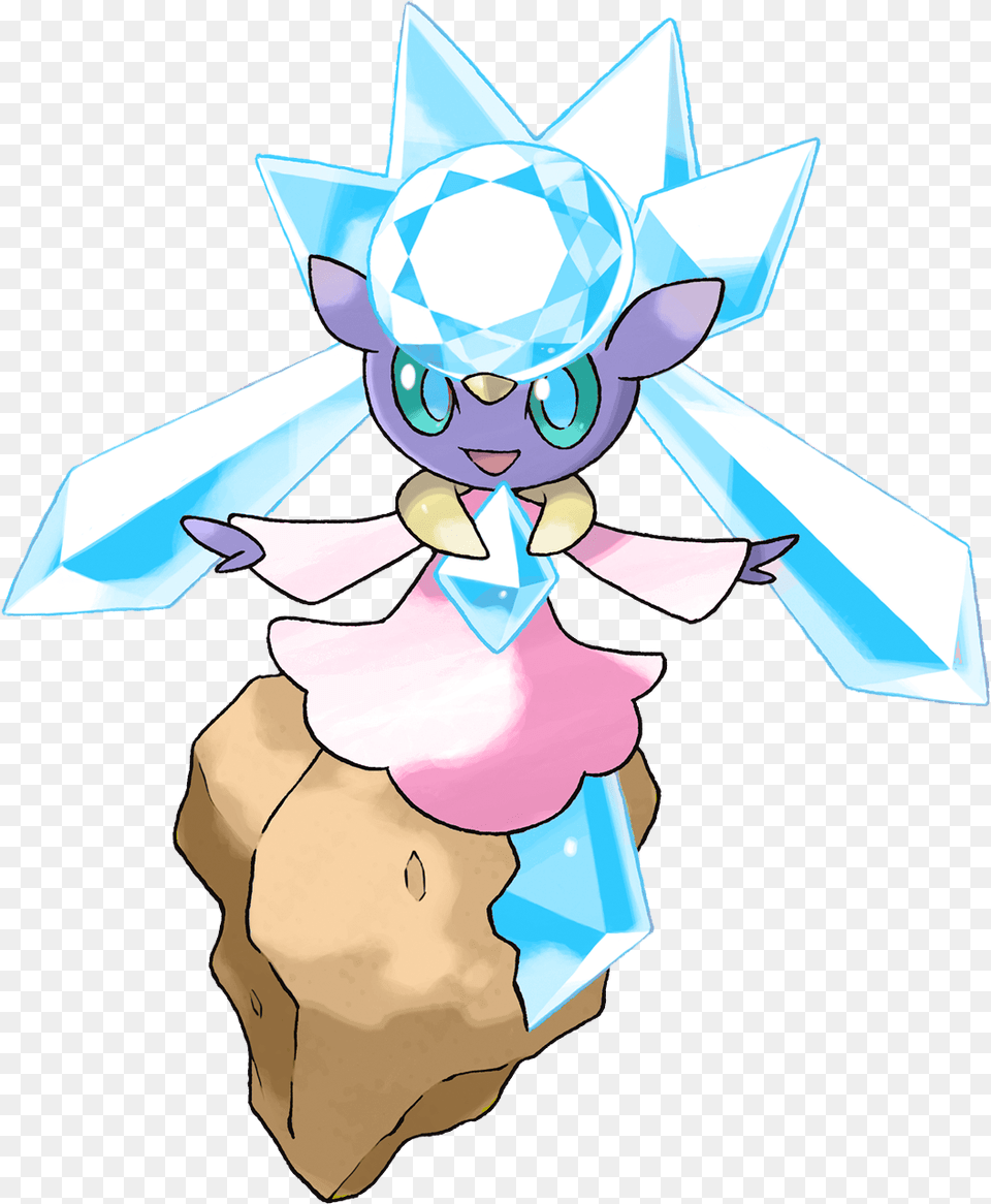 Googly Eyes View Pokemon Jewel Diancie, Baby, Book, Comics, Person Png