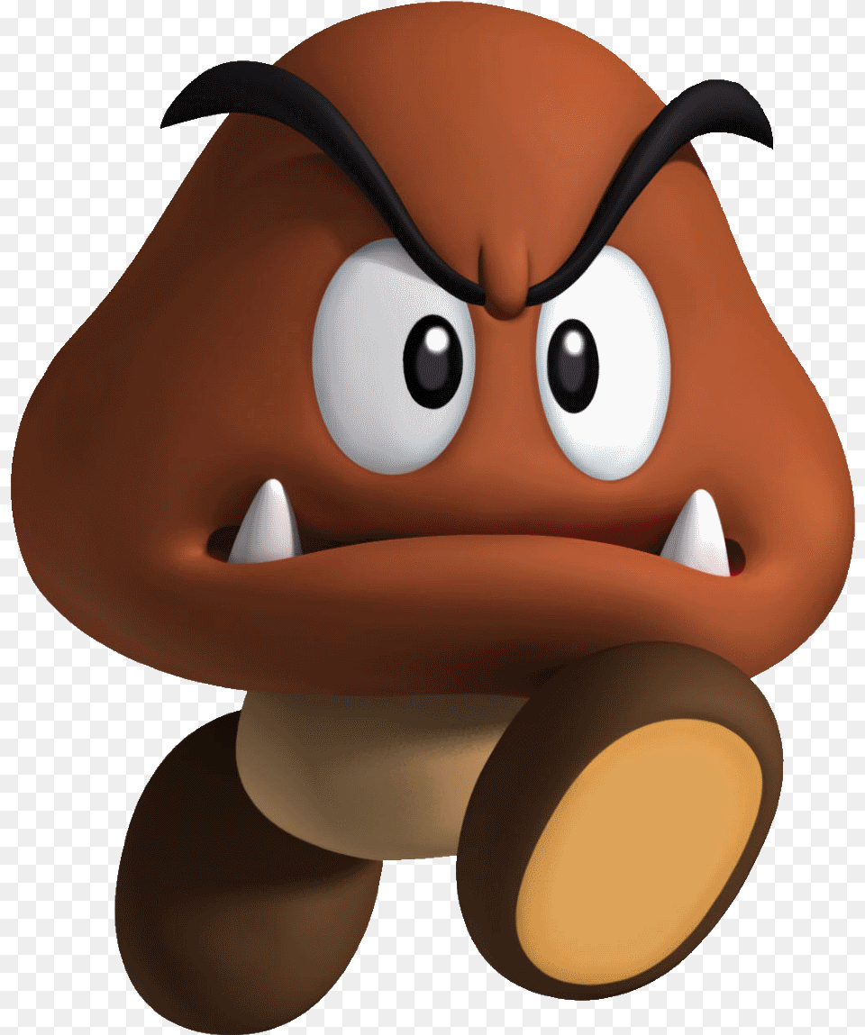 Goomba Goomba Super Mario, Plush, Toy, Animal Free Png