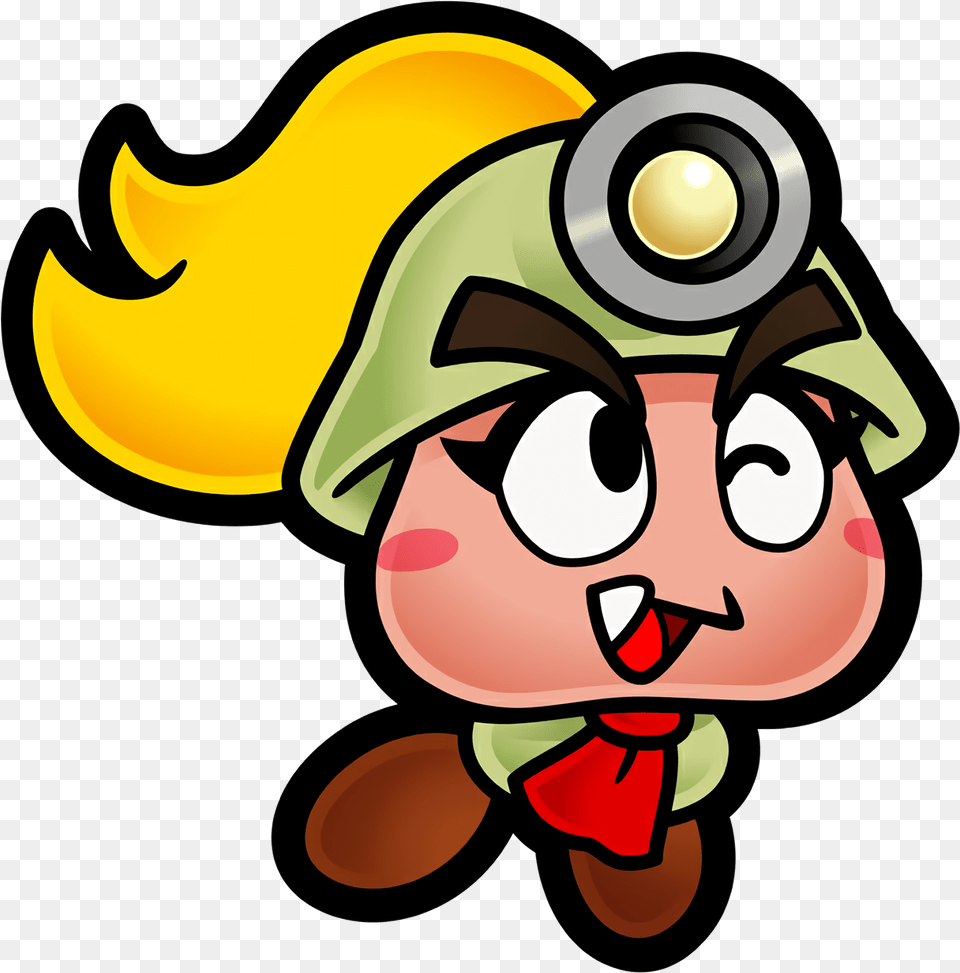 Goomba Super Mario Paper Characters, Baby, Person, Face, Head Free Png