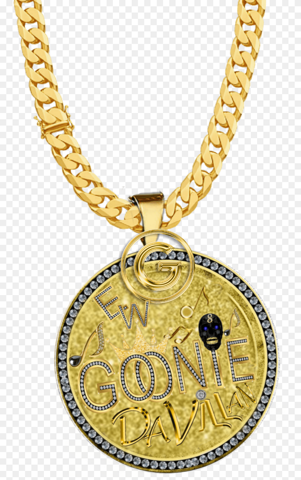Goonie Goon Diamond Gold Chain Necklace Gmst Heritage Transport Museum, Accessories, Jewelry, Pendant Free Transparent Png