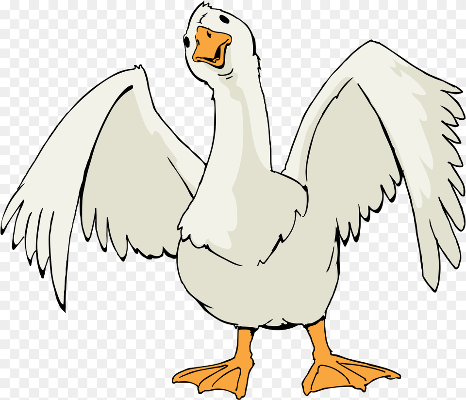 Goose Cliaprt Goose Charlotte39s Web Characters, Animal, Bird, Waterfowl, Person Png Image