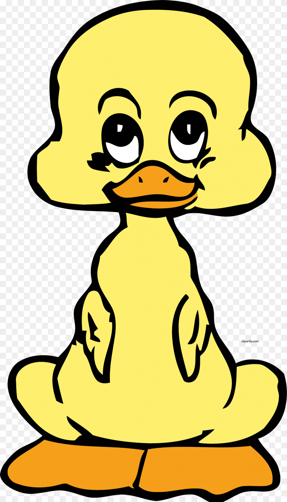 Goose Clipart Face Cartoon Duck Face, Baby, Person, Head Png Image