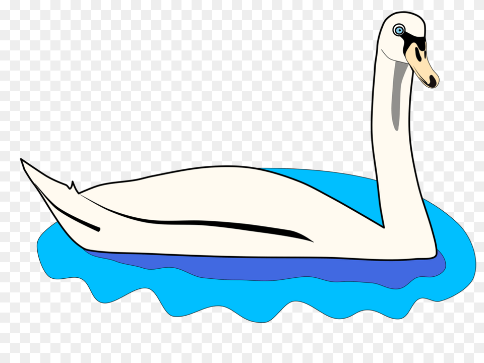 Goose Duck Water Bird Mute Swan, Animal, Fish, Sea Life, Shark Png