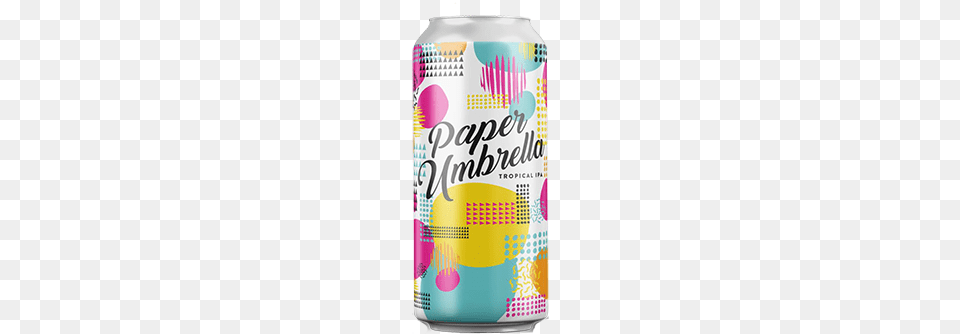 Goose Island Paper Umbrella, Can, Tin, Beverage, Soda Free Transparent Png