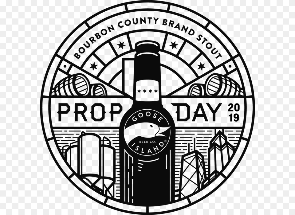 Goose Island Prop Day 2019 Logo Goose Island Prop Day 2018, Alcohol, Beverage, Liquor, Beer Png Image