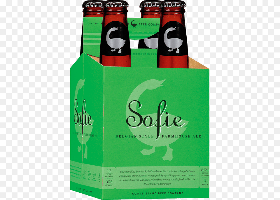 Goose Island Sofie Goose Island Sofie Beer, Alcohol, Beverage, Bottle, Beer Bottle Free Png Download