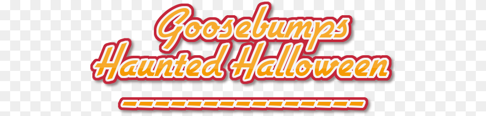 Goosebumps Haunted Halloween Logo Big Goosebumps 2 Colorfulness, Food, Sweets, Text Png Image